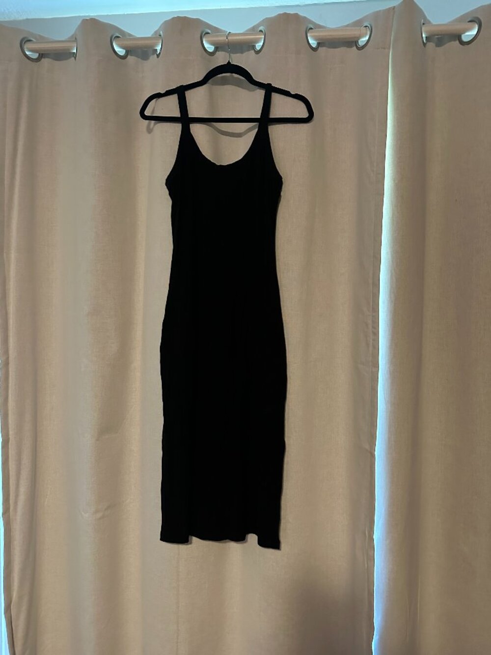 MATE the Label Ribbed Black Dress Size M